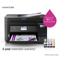 EPSON EcoTank ET-3850 Multifonction Jet d'encre couleur A4