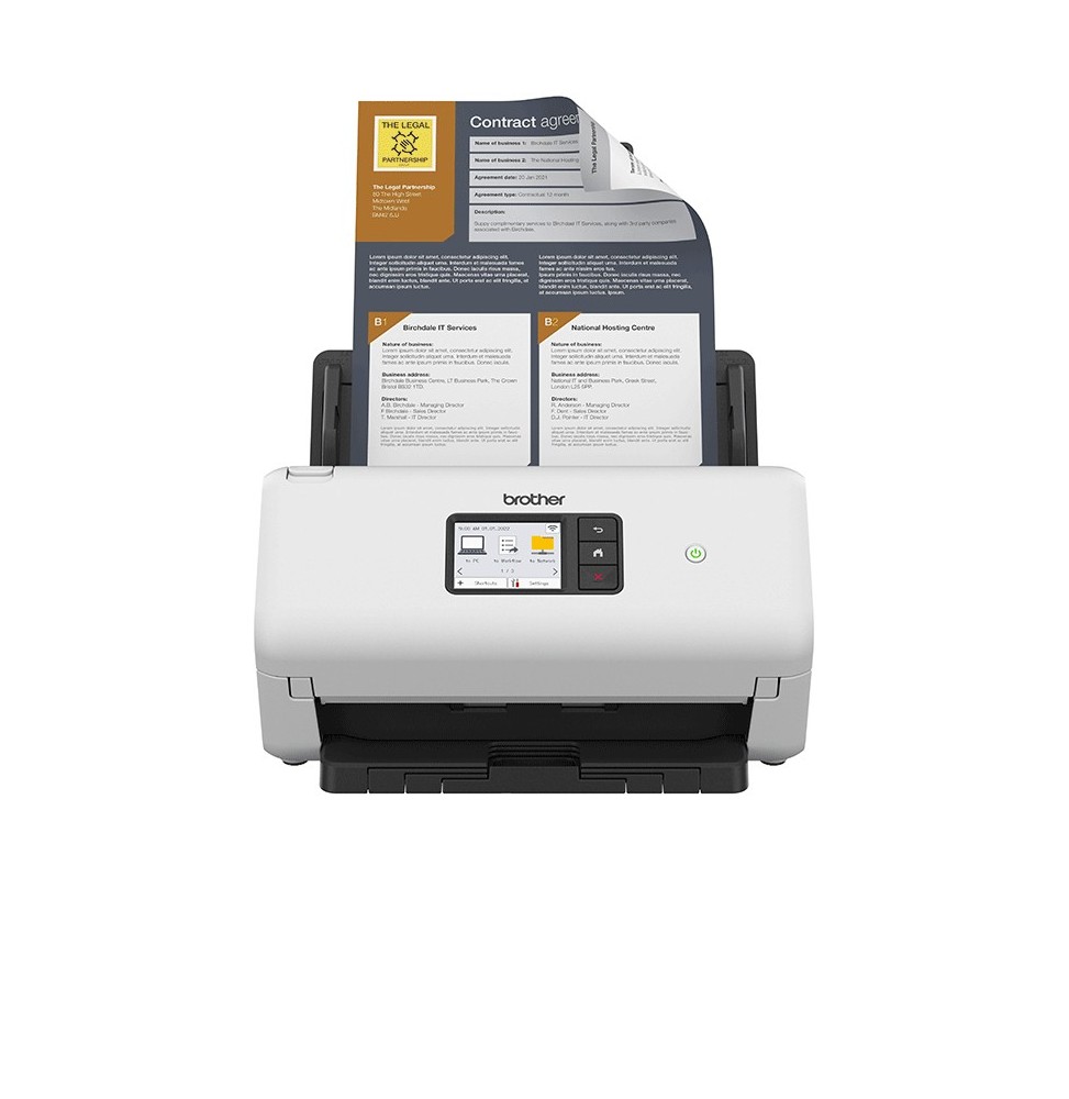 BROTHER SCANNER ADS4500W Scanner de documents bureautique BROTHER SCANNER ADS4500W Scanner de documents bureautique