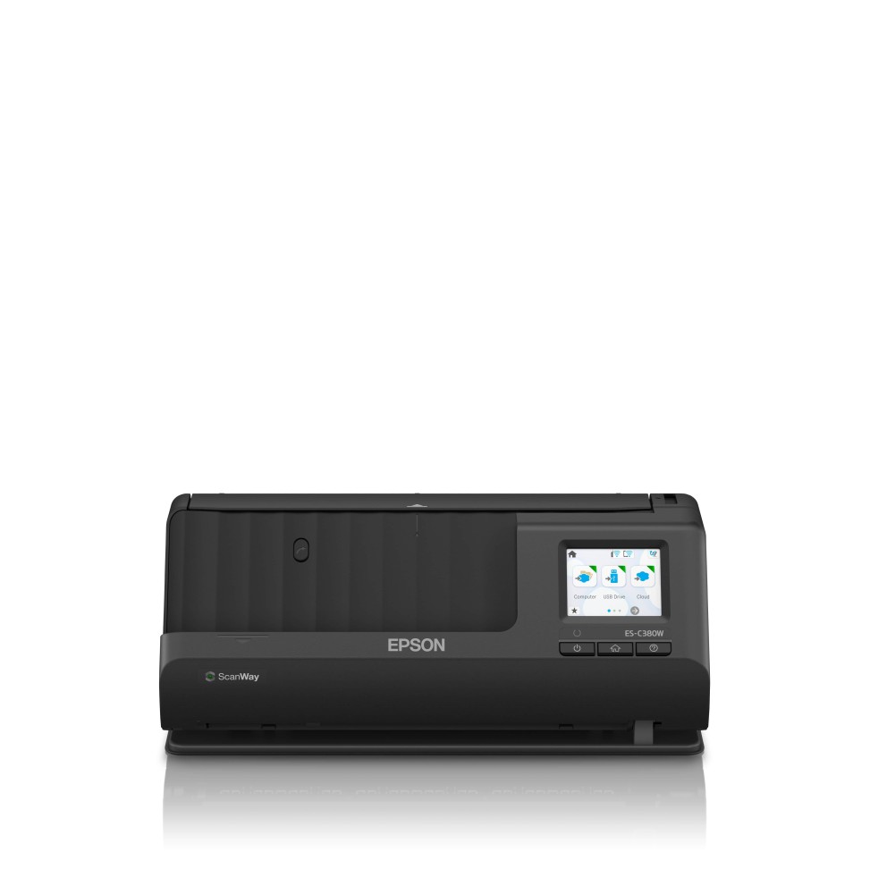 EPSON Scanner Compact ES-C380W avec chargeur 20p, R-V, 30ppm, wifi EPSON Scanner Compact ES-C380W avec chargeur 20p, R-V, 30ppm, wifi