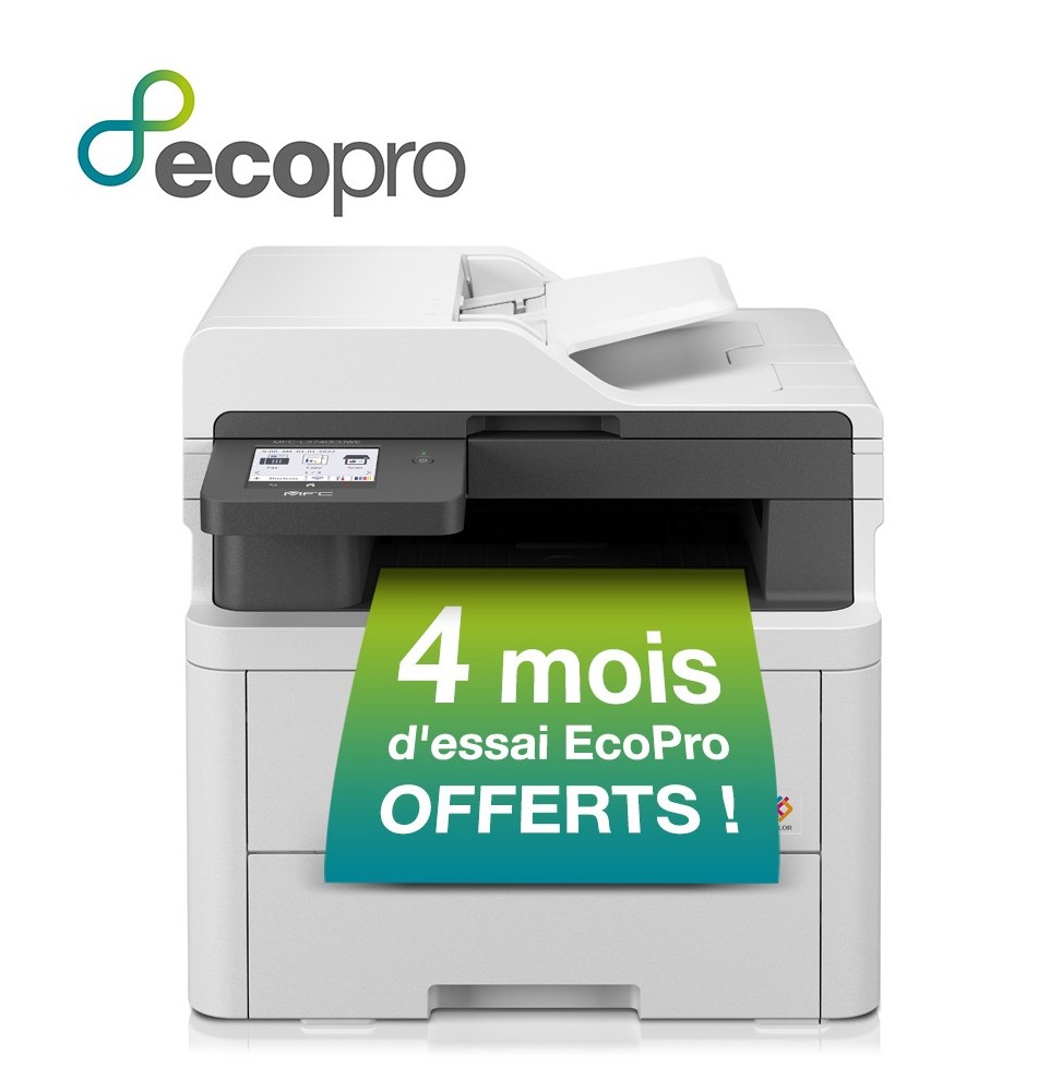 BROTHER MFCL3740CDWE MFP 4en1 laser couleur A4 BROTHER MFCL3740CDWE MFP 4en1 laser couleur A4