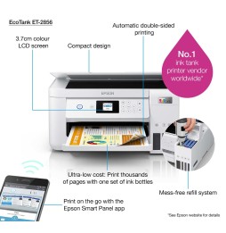 EPSON EcoTank ET-2856 MFP Jet d'encre couleur A4