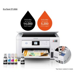 EPSON EcoTank ET-2856 MFP Jet d'encre couleur A4