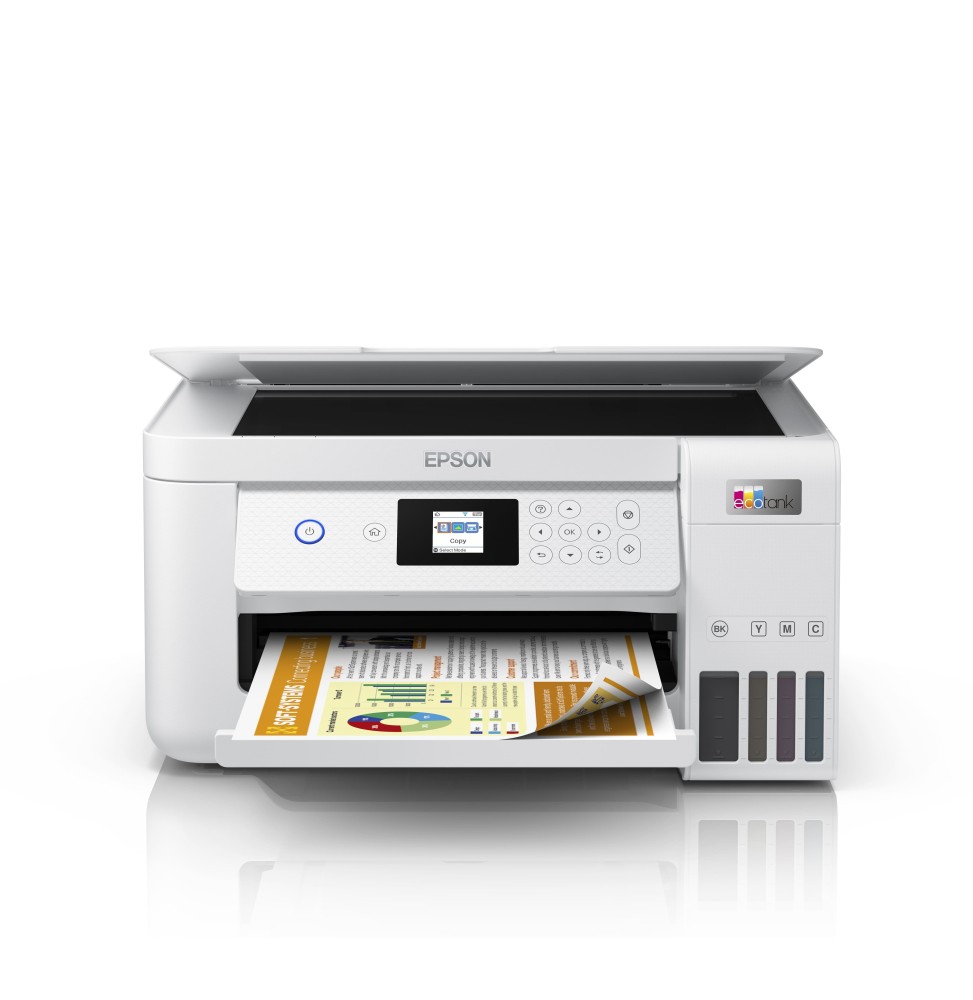 EPSON EcoTank ET-2856 MFP Jet d'encre couleur A4 EPSON EcoTank ET-2856 MFP Jet d'encre couleur A4
