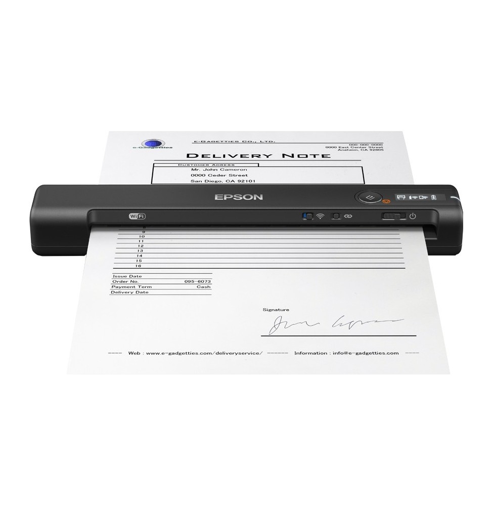 EPSON Scanner WF ES-60W - Scanner mobile batterie incluse, wifi