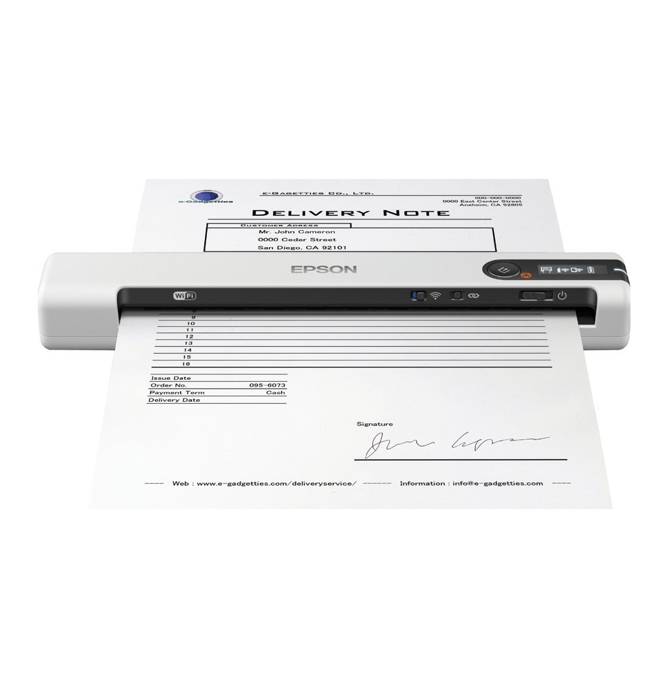 Epson WorkForce DS-80W - Scanner mobile batterie incluse, wifi