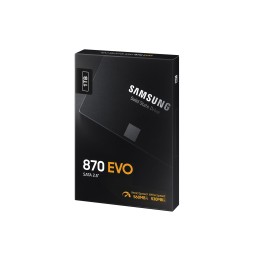 SSD SAMSUNG Serie 870 EVO 2,5 pouce 1TO S-ATA-6.0Gbps MZ-77E1T0B/EU