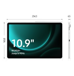 SAMSUNG Galaxy Tab S9FE 10.9'' WIFI 256Go Vert d'eau RAM 8Go SM-X510NLGEEUB