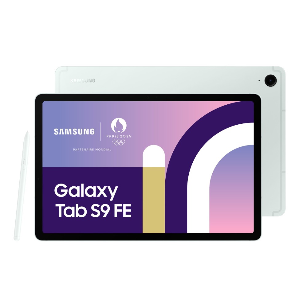 SAMSUNG Galaxy Tab S9FE 10.9'' WIFI 256Go Vert d'eau RAM 8Go SM-X510NLGEEUB