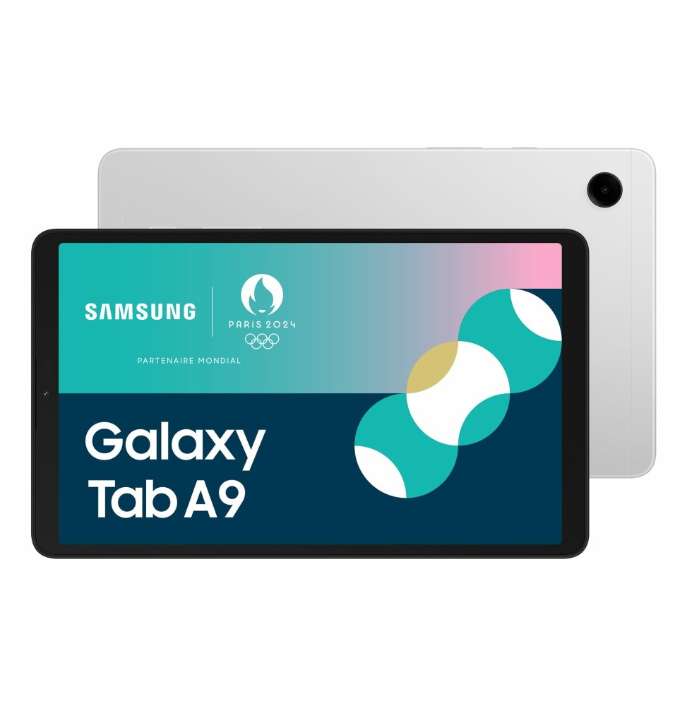 SAMSUNG Galaxy Tab A9 8.7'' WIFI 128Go Argent RAM 8Go SM-X110NZSEEUB