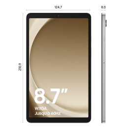SAMSUNG Galaxy Tab A9 8.7'' WIFI 128Go Argent RAM 8Go SM-X110NZSEEUB