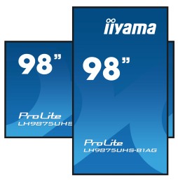 IIYAMA LFD 97,5" dalle IPS 24/7