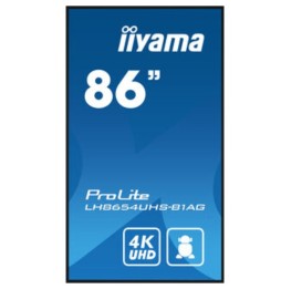 IIYAMA LFD 86" dalle IPS 24/7 LH8654UHS-B1AG