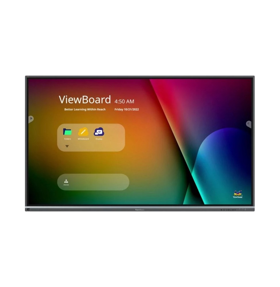 Ecran 75'' ViewSonic LFD Interact 4K UHD 20Pts ViewBoard® IFP7550-5F