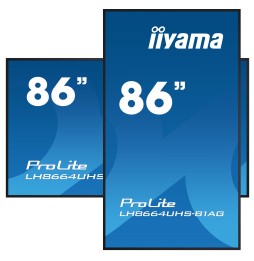 IIYAMA LFD 85,6" dalle IPS 24/7