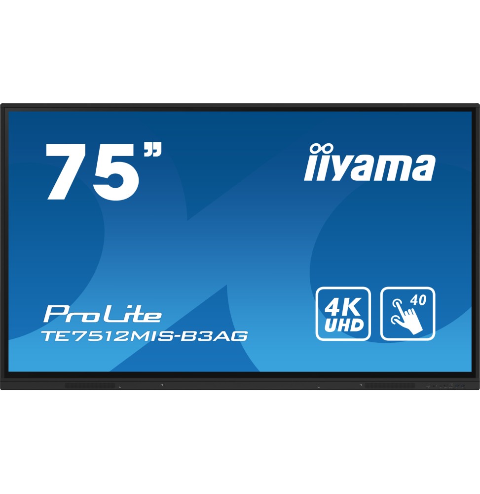 IIYAMA LFD 75" dalle IPS anti-reflet 40 points