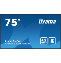 IIYAMA LFD 75" dalle IPS 24/7 LH7575UHS-B1AG