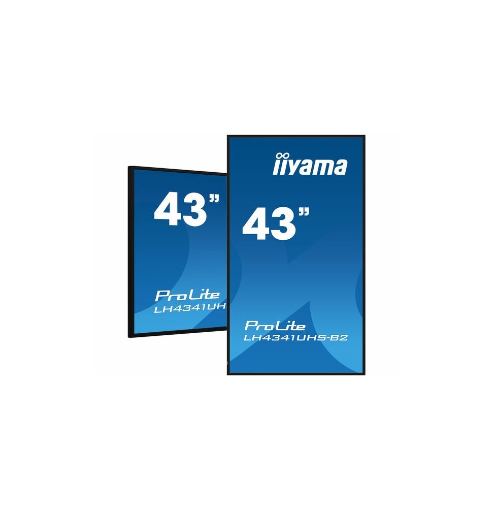 IIYAMA LFD 43" dalle IPS 4K UHD LH4341UHS-B2