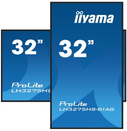 IIYAMA LFD 32" dalle IPS 24/7 FHDLH3275HS-B1AG