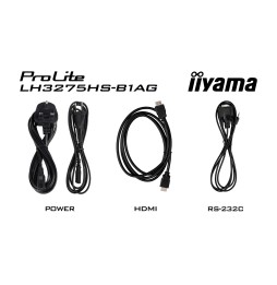 IIYAMA LFD 32" dalle IPS 24/7 FHDLH3275HS-B1AG