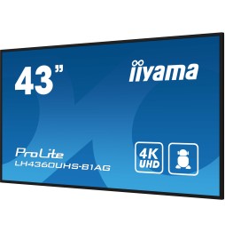 IIYAMA LFD 42,5" dalle VA 24/7 4K LH4360UHS-B1AG