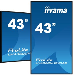 IIYAMA LFD 42,5" dalle VA 24/7 4K LH4360UHS-B1AG