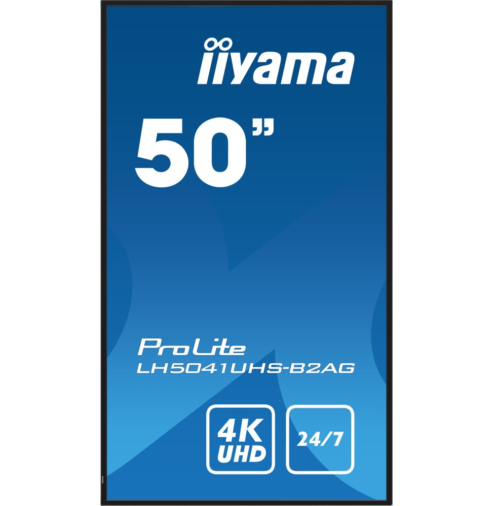 IIYAMA LFD 50" dalle VA 4K UHD