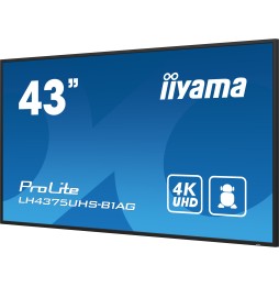 IIYAMA LFD 43" dalle IPS 24/7 4K LH4375UHS-B1AG