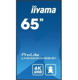 IIYAMA LFD 64,5" dalle IPS 24/7 4K UHD LH6575UHS-B1AG