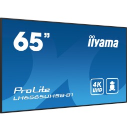 IIYAMA LFD 64,5" dalle IPS 24/7 4K UHD LH6575UHS-B1AG