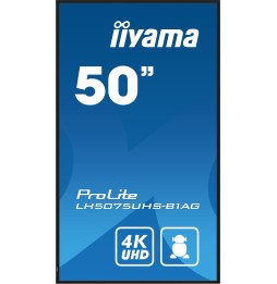 IIYAMA LFD 49.5" dalle VA 24/7j LH5075UHS-B1AG