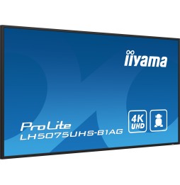 IIYAMA LFD 49.5" dalle VA 24/7j LH5075UHS-B1AG