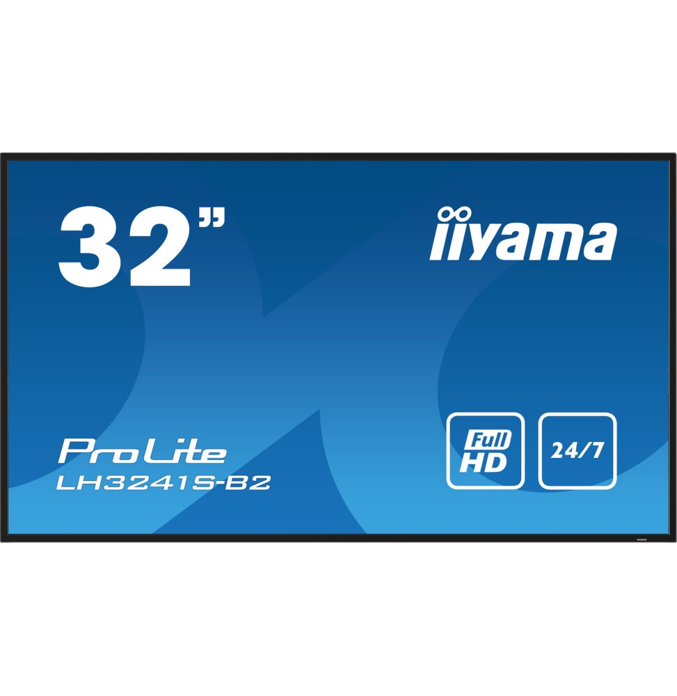 IIYAMA LFD 32" Noir dalle IPS