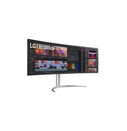 Ecran LG 49" 32:9 Blanc Nano IPS Incurvé