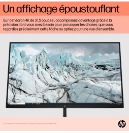 Moniteur HP E32k G5 32'' 4k Docking USB-C power delivery UHD 4K