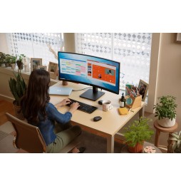 Moniteur HP P34hc G4 34'' WQHD VA Incurvé