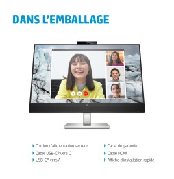 Moniteur HP E27m G4 27'' docking conferencing QHD