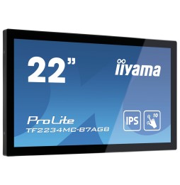 Ecran IIYAMA 21.5"" NoirTactile PCAP 10points FHD