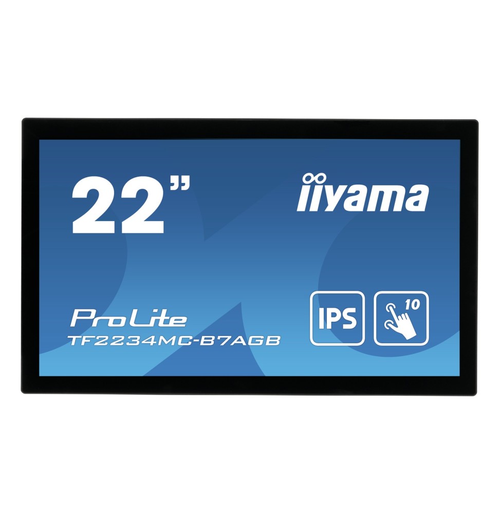 Ecran IIYAMA 21.5"" NoirTactile PCAP 10points FHD