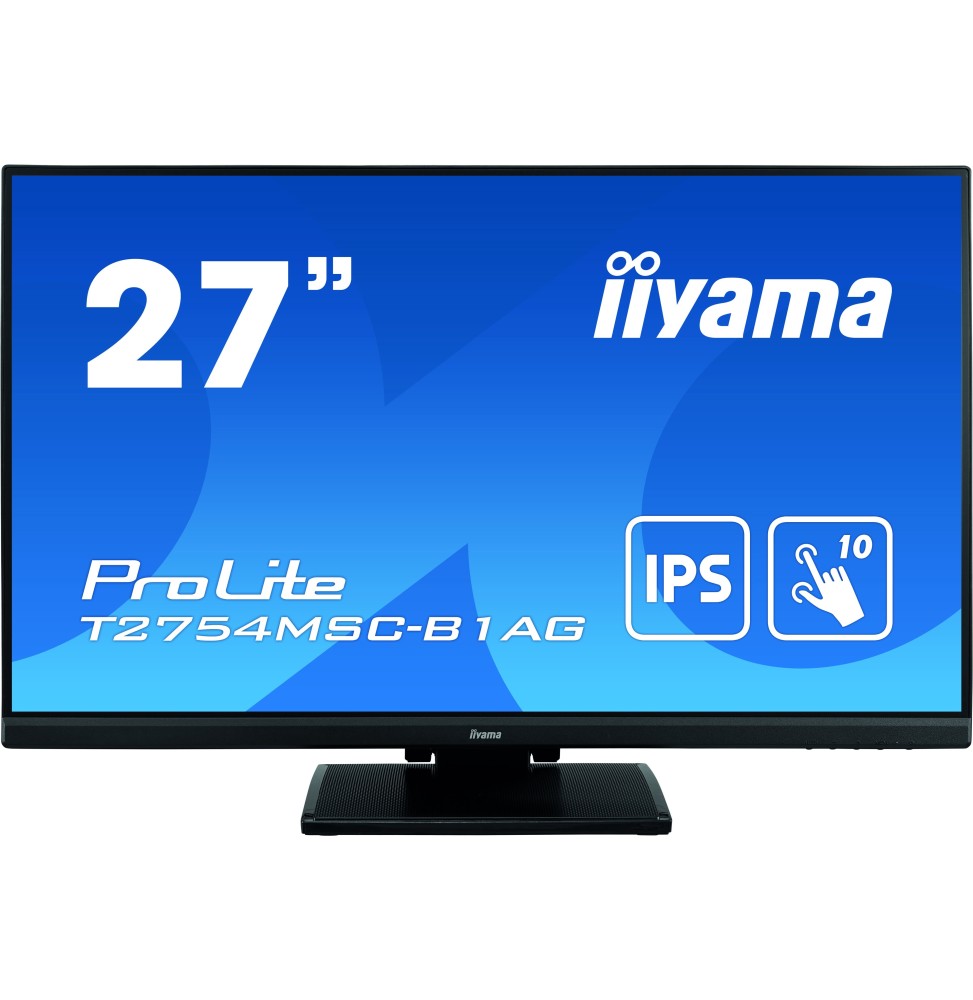 Ecran IIYAMA 27" Tactile PCAP dalle IPS 10 points 4ms