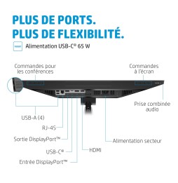 Moniteur HP E24m G4 conferencing 24''FHD IPS 5ms GtG