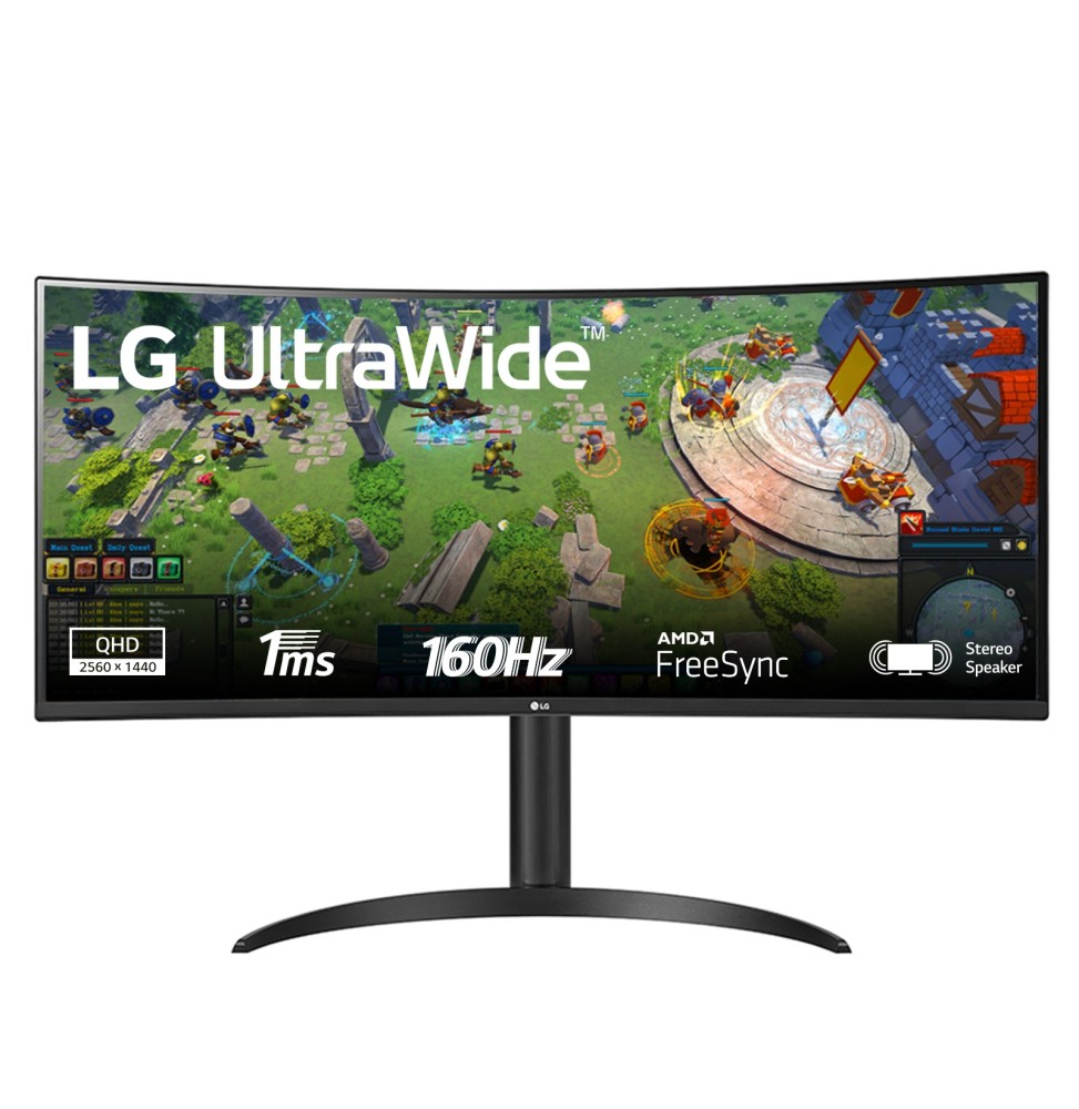 ECRAN LG 34 " Noir 34WP65CP-B gaming 160Hz