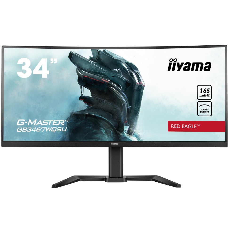 Ecran IIYAMA 34" 0.4ms G-MASTER 21:9 Red Eagle VA