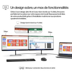 Moniteur HP 724pn 24'' WUXGA IPS