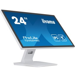 Ecran IIYAMA 23,8" Blanc Tactile PCAP conceptions en verre sans cadre