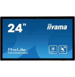 Ecran IIYAMA 24"Tactile PCAP conceptions en verre sans cadre  IPS 10points