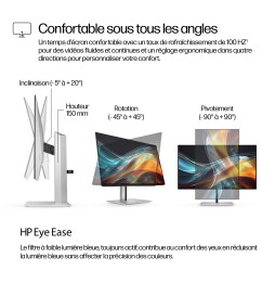 Moniteur HP 724pf 23.8'' FHD