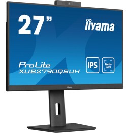 Ecran IIYAMA 27" Noir Ultra mince avec Webcam