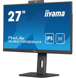 Ecran IIYAMA 27" Noir Ultra mince avec Webcam