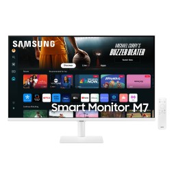 Ecran 32" SAMSUNG Smart Monitor  M7 - M70D Blanc