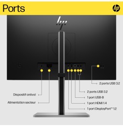 Moniteur HP E24q G5 24'' QHD